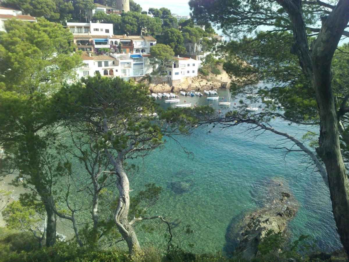 Cap Sa Sal Begur Primera Linea De Mar Con Terraza Exterior photo